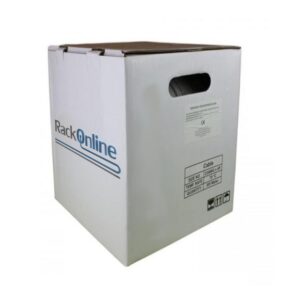 Bobina cable Cat.6 UTP caja 305 m blanco