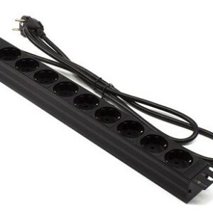 Regleta rack 19" 9 X Schuko Lapara Networking