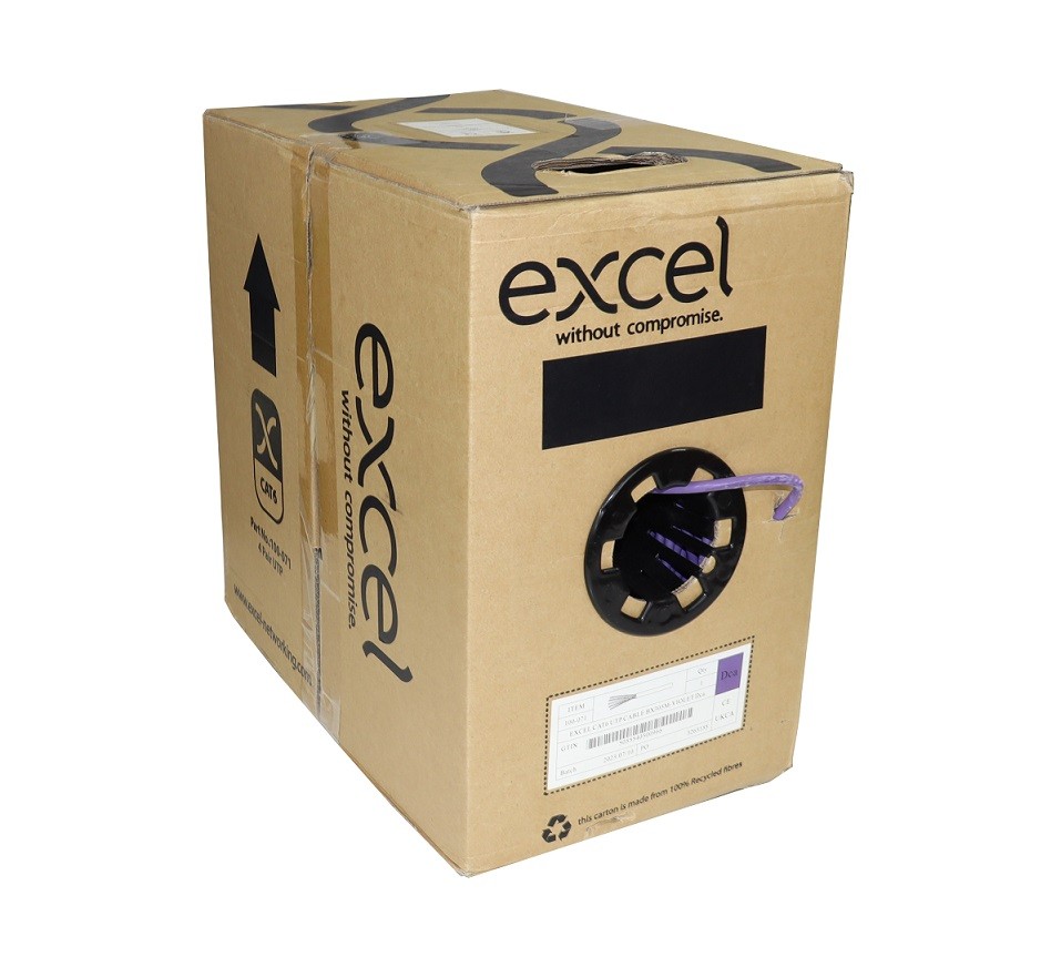 Bobina cable Cat.6 UTP 305 m DCA Excel