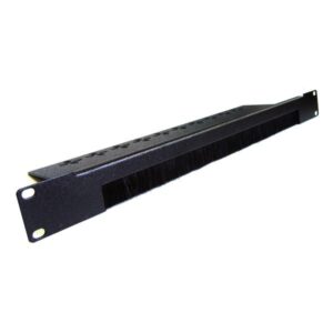 Panel rack cepillo pasacables 1U