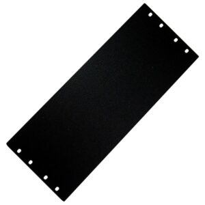 Tapa carátula ciega rack 19" 6U metal