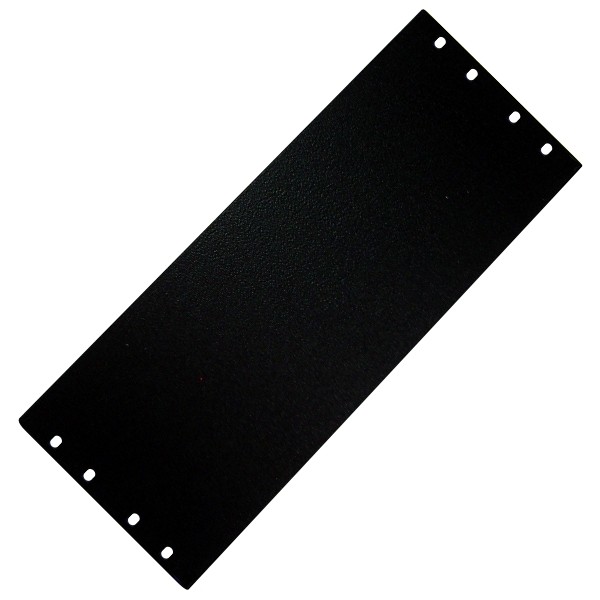 Tapa carátula ciega rack 19" 6U metal