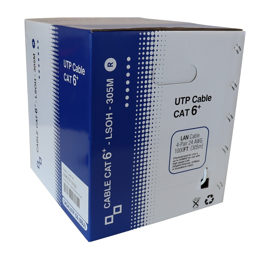 Cable Cat.6 U/UTP 305 m blanco DCA