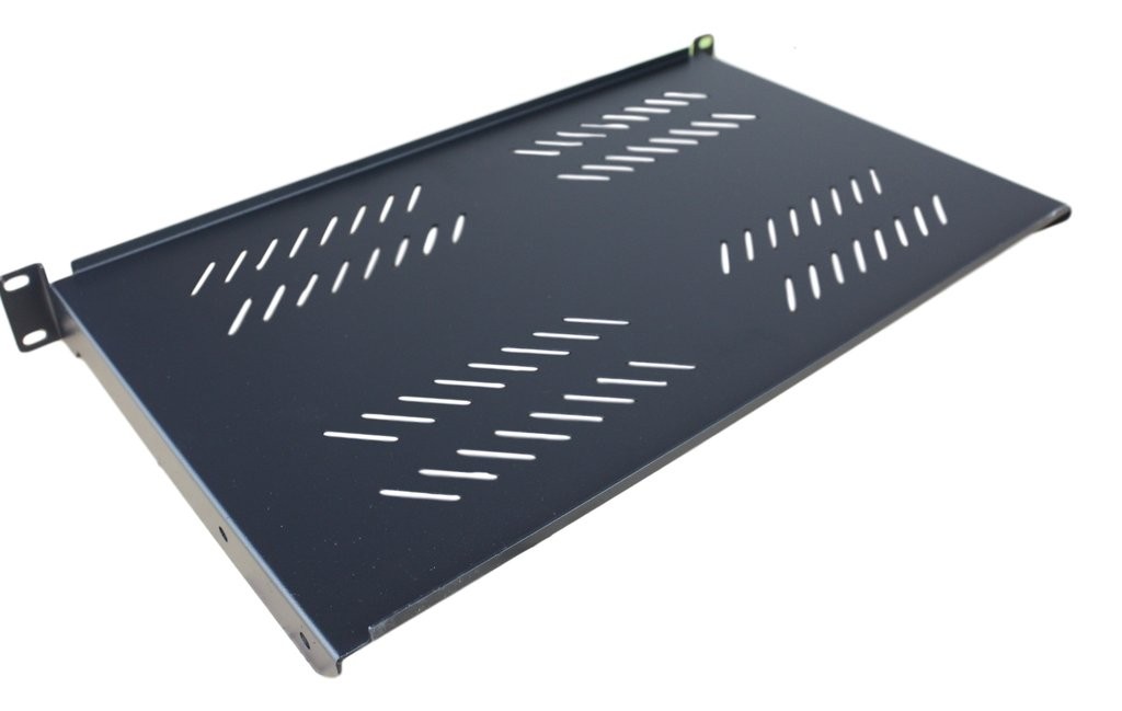 Bandeja 19" fija 290 mm 1U rack fijación frontal