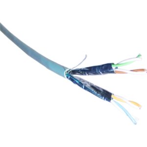 Bobina cable Cat.6A U/FTP LSOH 500 m Azul hielo CPR Class DCA Excel