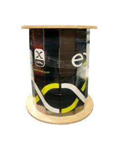 Bobina cable Cat.6A U/FTP LSOH 500 m Azul hielo CPR Class DCA Excel