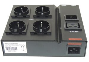 Switch bypass de mantenimiento y regleta Schuko Lapara