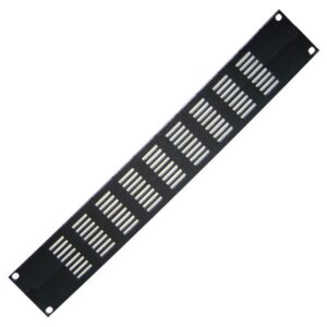 Tapa carátula aireación 2U rack 19"