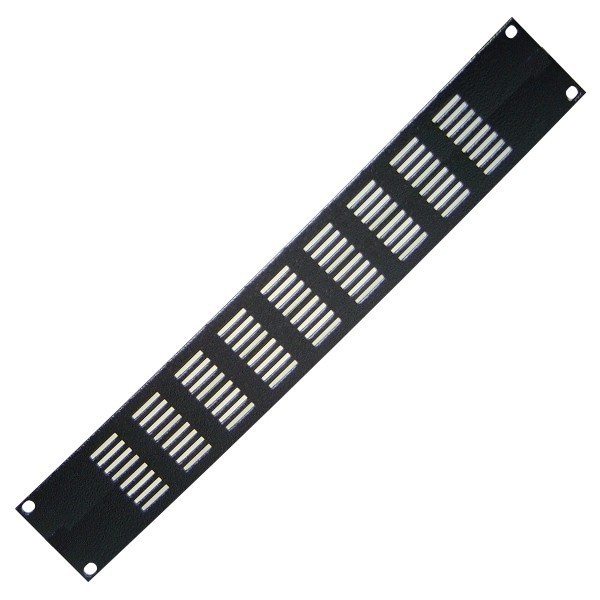 Tapa carátula aireación 2U rack 19"