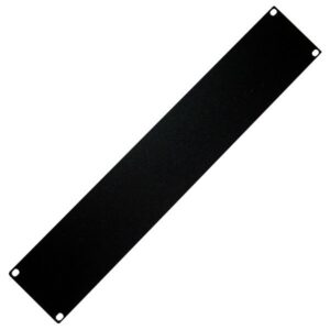 Tapa carátula ciega rack 19" 2U metal