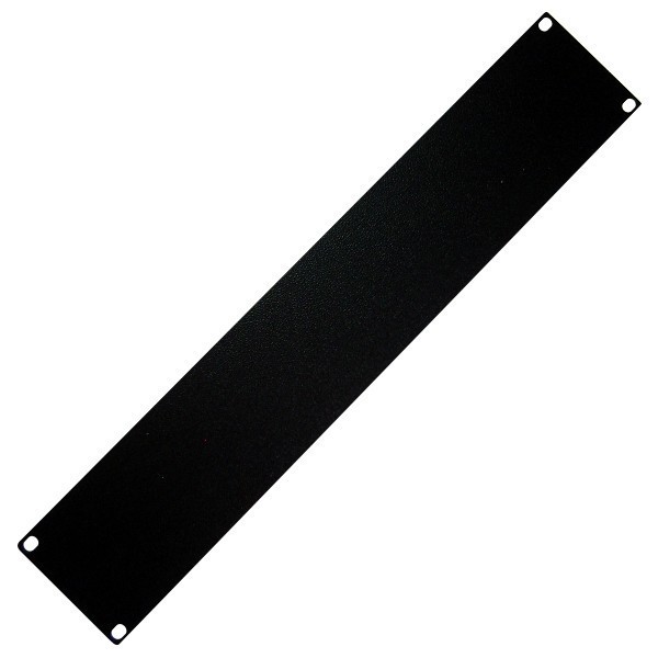 Tapa carátula ciega rack 19" 2U metal