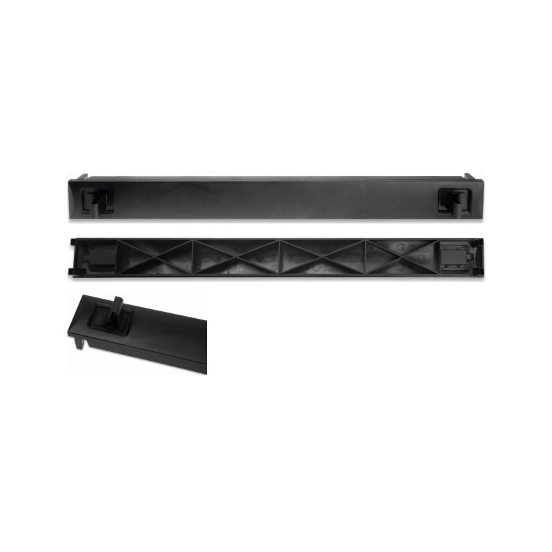 Tapa carátula ciega rack 19" 1U sin tornillos