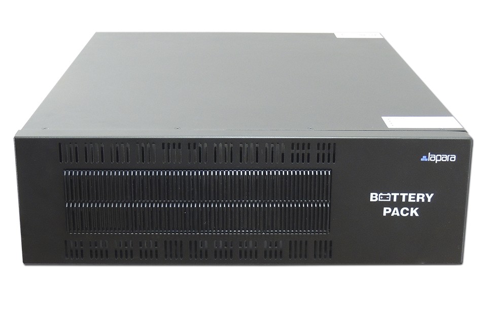 Banco baterías rack 19" 20 X 12V 9Ah para SAIS de 10kVA Lapara