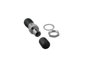 Adaptador fibra óptica monomodo simplex APC/UPC