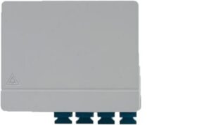 Roseta para interior FTTH con 4 salidas SC / LC