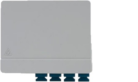 Roseta para interior FTTH con 4 salidas SC / LC