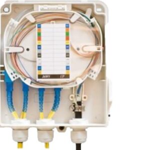 Roseta para int,/ext. IP65. Acepta 8 adaptadores SCs/LCd.