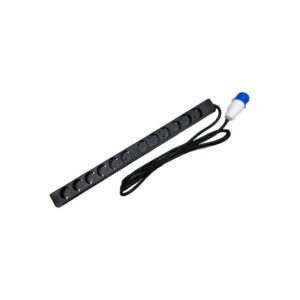 Regleta PDU vertical 12 X schukos sin interruptor 16A Cetac
