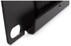 Panel cepillo pasacables abierto rack 19" Lapara Networking