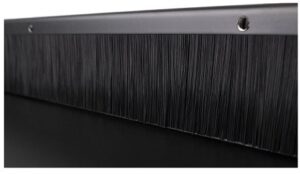 Panel cepillo pasacables con retenedor rack 19" Lapara Networking