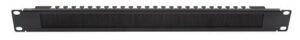 Panel cepillo pasacables con retenedor rack 19" Lapara Networking