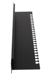 Panel cepillo pasacables con retenedor rack 19" Lapara Networking