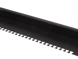 Panel cepillo pasacables con retenedor rack 19" Lapara Networking