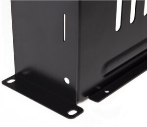 Bandeja rack 19" 300 mm 2U fijación frontal Lapara Networking