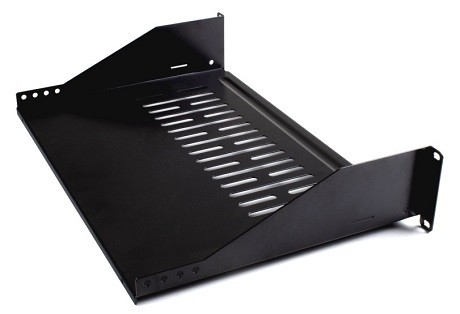 Bandeja rack 19" 300 mm 2U fijación frontal Lapara Networking