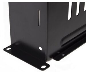 Bandeja rack 19" 380 mm 2U fijación frontal Lapara Networking