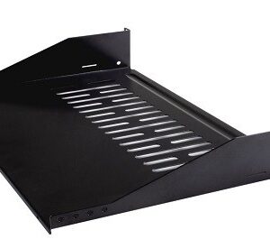 Bandeja rack 19" 380 mm 2U fijación frontal Lapara Networking