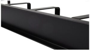 Panel pasacables 19" 5 bridas 1U Lapara Networking