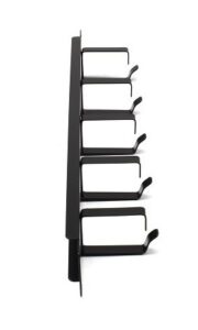 Panel pasacables 19" 5 bridas 1U Lapara Networking