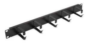 Panel pasacables 19" 5 bridas 1U Lapara Networking