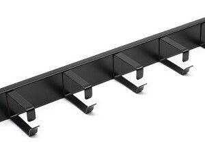 Panel pasacables 19" 5 bridas 1U Lapara Networking