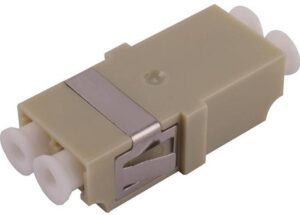 Adaptador fibra óptica multimodo dúplex