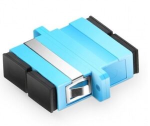 Adaptador fibra óptica multimodo dúplex