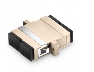 Adaptador fibra óptica multimodo dúplex