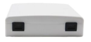 Caja de superficie de fibra óptica con 2 adaptadores SC/APC SM FTTH