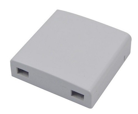 Caja de superficie vacía de fibra óptica SC simplex / LC dúplex FTTH