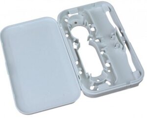 Caja de superficie de fibra óptica SC simplex / LC dúplex FTTH