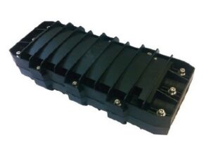 Caja empalme fibra óptica IP-68 horizontal para 96 fusiones