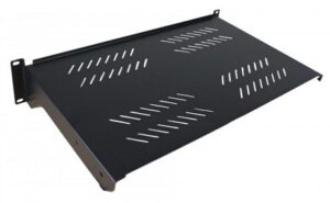 Bandeja rack 19" 280 mm 2U fijación frontal
