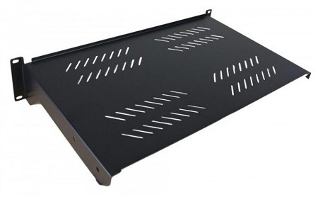 Bandeja rack 19" 280 mm 2U fijación frontal