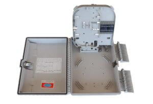 Caja exterior de fibra óptica IP-65 para 16 adaptadores SC simplex/ LC dúplex
