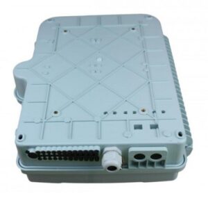Caja exterior de fibra óptica IP-65 para 24 adaptadores SC simplex
