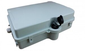 Caja exterior de fibra óptica IP-65 para 24 adaptadores SC simplex