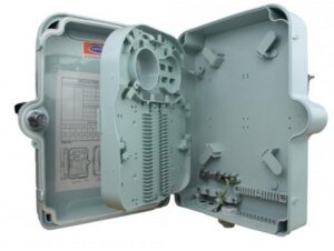 Caja exterior de fibra óptica IP-65 para 24 adaptadores SC simplex