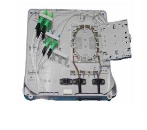 Caja exterior de fibra óptica IP-65 para 48 adaptadores SC simplex