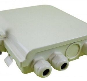 Caja exterior de fibra óptica IP-65 para 8 adaptadores SC simplex/ LC dúplex